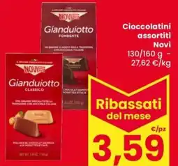 Despar Cioccolatini Novi offerta