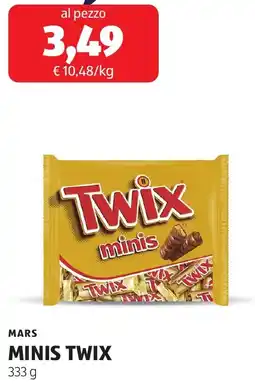 ALDI Mars minis twix offerta