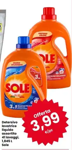 Despar Detersivo lavatrice liquido Sole offerta