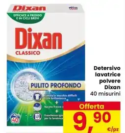 Despar Detersivo lavatrice polvere Dixan offerta