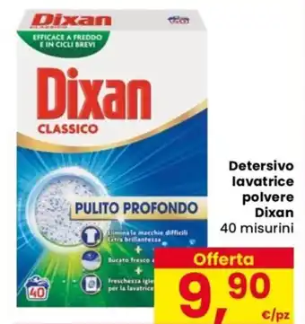 Detersivo lavatrice polvere Dixan