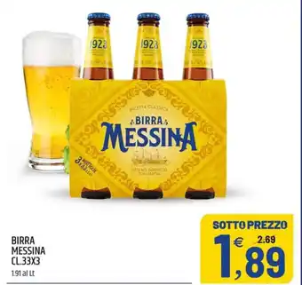 Ard Discount Birra MESSINA offerta
