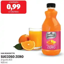 ALDI San benedetto succoso zero offerta
