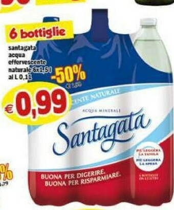 Il Castoro Supermercati Acqua offerta