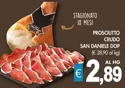 PrestoFresco Prosciutto crudo san daniele DOP offerta