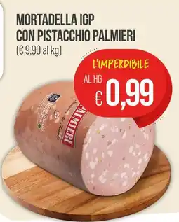 PrestoFresco Mortadella igp con pistacchio palmieri offerta