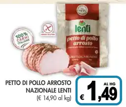 PrestoFresco Petto di pollo arrosto nazionale LENTI offerta