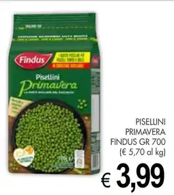 PrestoFresco Pisellini primavera FINDUS offerta