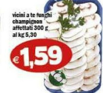 Il Castoro Supermercati Funghi champignon offerta