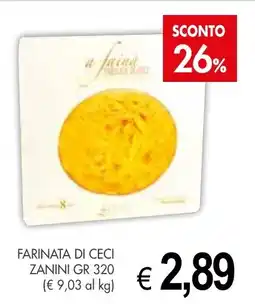 PrestoFresco Farinata di ceci ZANINI offerta