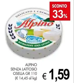 PrestoFresco Alpino senza lattosio OSELLA offerta