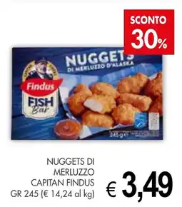 PrestoFresco Nuggets di merluzzo capitan FINDUS offerta