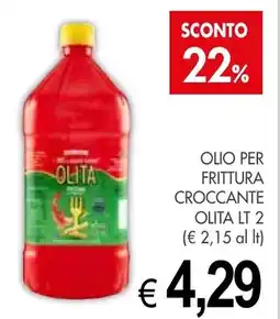 PrestoFresco Olio per frittura croccante OLITA offerta