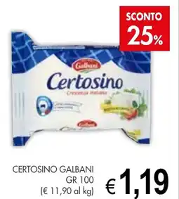 PrestoFresco Certosino GALBANI offerta