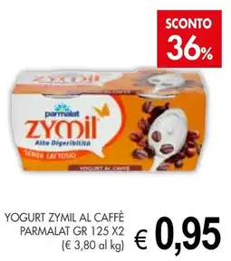 PrestoFresco Yogurt zymil al caffè PARMALAT offerta