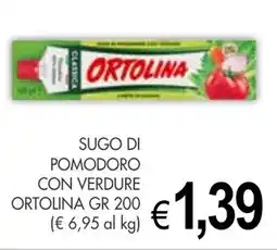 PrestoFresco Sugo di pomodoro con verdure ORTOLINA offerta