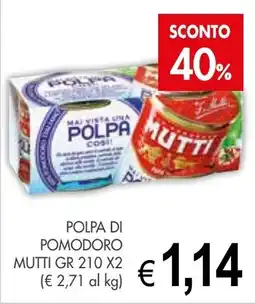 PrestoFresco Polpa di pomodoro MUTTI offerta