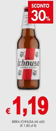 PrestoFresco Birra ICHNUSA offerta