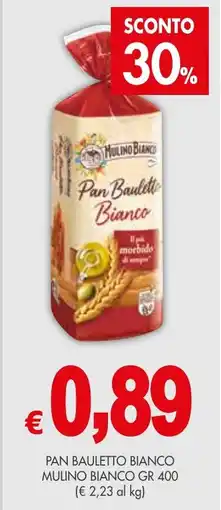 PrestoFresco Pan bauletto bianco MULINO BIANCO offerta