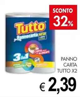 PrestoFresco Panno carta TUTTO X2 offerta