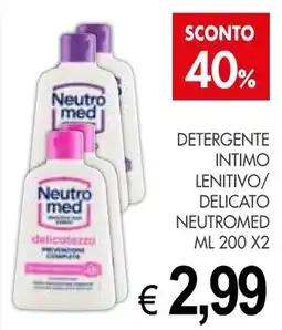 PrestoFresco Detergente intimo lenitivo/ delicato NEUTROMED offerta
