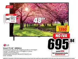 MediaWorld LG Smart TV 48" 48B56LA offerta