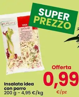 Interspar Insalata idea con porro offerta