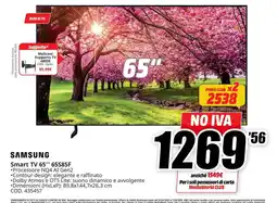 MediaWorld SAMSUNG Smart TV 65" 65S85F offerta