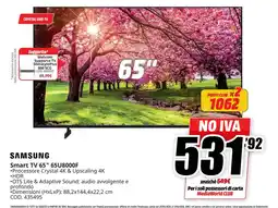 MediaWorld SAMSUNG Smart TV 75" 75Q7F offerta