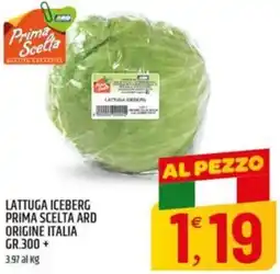 Ard Discount Lattuga iceberg PRIMA SCELTA ARD offerta