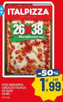 Ard Discount Pizza margherita surgelata italpizza cm.26x38 offerta