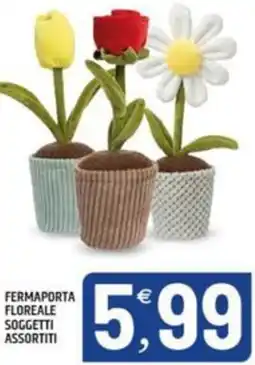 Ard Discount Fermaporta floreale soggetti offerta