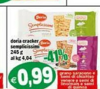 Il Castoro Supermercati Crackers offerta