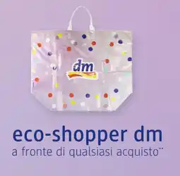 dm drogerie markt eco-shopper dm offerta