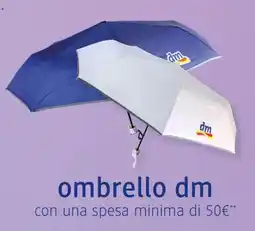 dm drogerie markt ombrello dm offerta