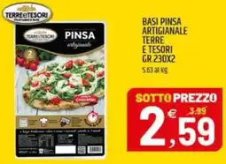 Ard Discount Basi pinsa artigianale TERRE E TESORI offerta