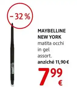 dm drogerie markt MAYBELLINE NEW YORK matita occhi in gel offerta