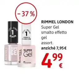 dm drogerie markt RIMMEL LONDON Super Gel smalto effetto gel offerta