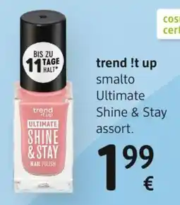 dm drogerie markt trend !t up smalto Ultimate Shine & Stay offerta