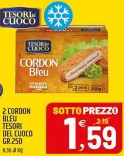 Ard Discount 2 cordon bleu TESORI DEL CUOCO offerta