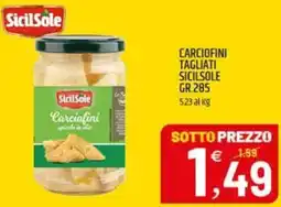 Ard Discount Carciofini tagliati SICILSOLE offerta