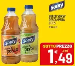 Ard Discount Succo sorsy pesca/pera offerta