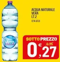 Ard Discount Acqua naturale VERA offerta