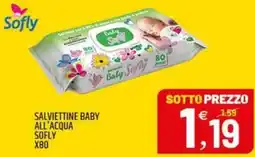 Ard Discount Salviettine baby all'acqua sofly x80 offerta