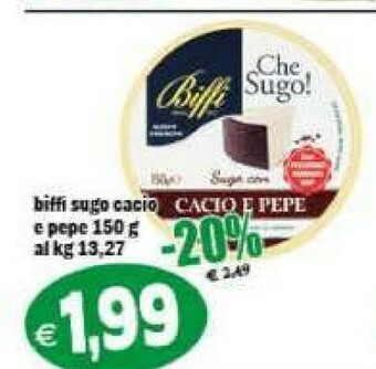 Il Castoro Supermercati Sughi per pasta offerta