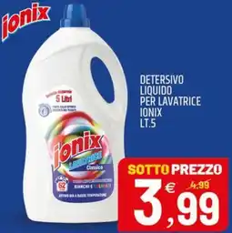 Ard Discount Detersivo liquido per lavatrice IONIX offerta