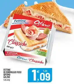 Ard Discount Fettine di formaggio fuso OPTIMO offerta