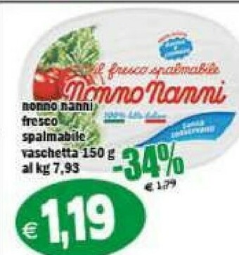 Il Castoro Supermercati Formaggio spalmabile offerta