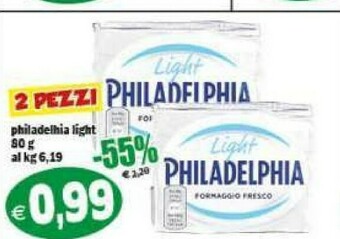 Il Castoro Supermercati Formaggio spalmabile offerta