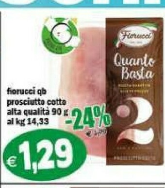 Il Castoro Supermercati Prosciutto cotto offerta